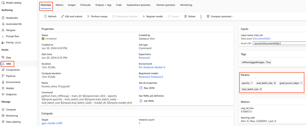 train_job_overview